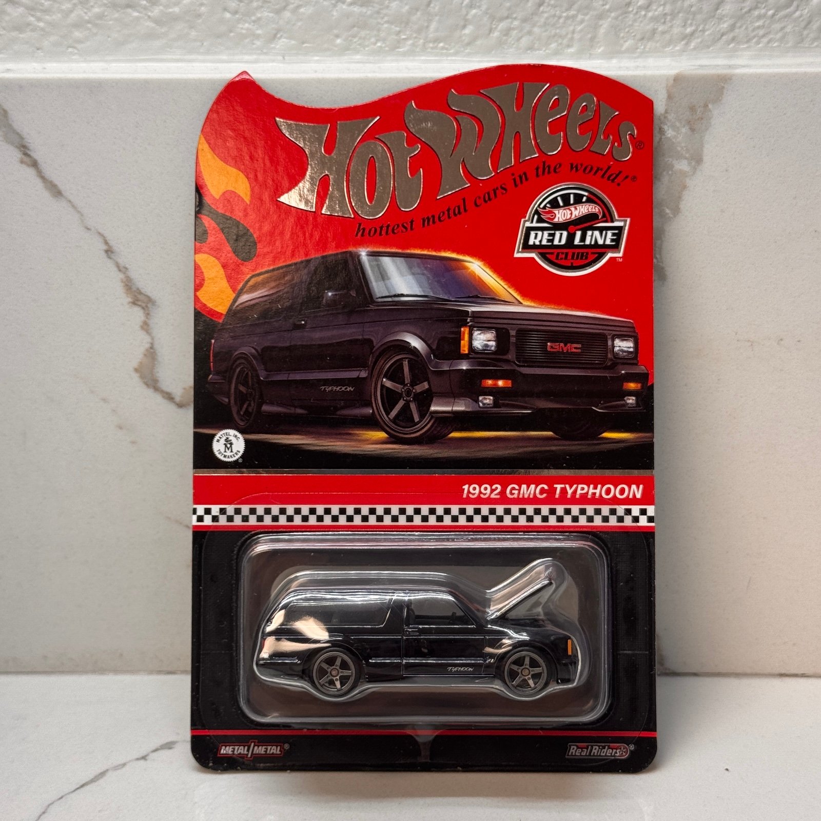 Hot Wheels RLC Spectraflame 1992 GMC Typhoon NEW + PROTECTOR