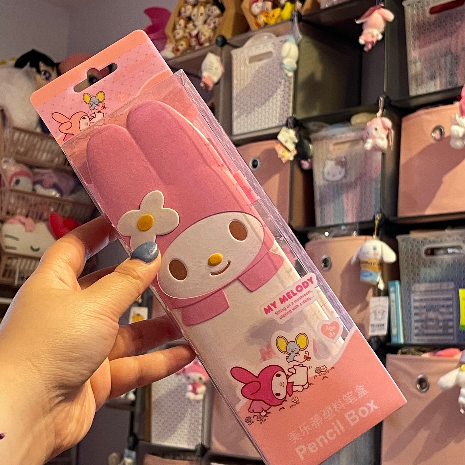 My Melody Sanrio Offical Licensed vintage y2k 2000’s plastic pencil case