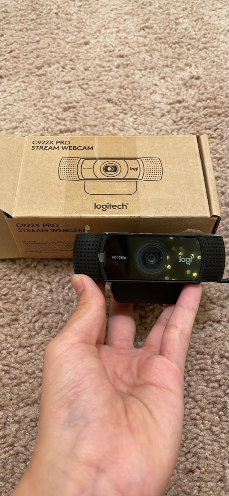 Logitech C922 Pro Stream Webcam