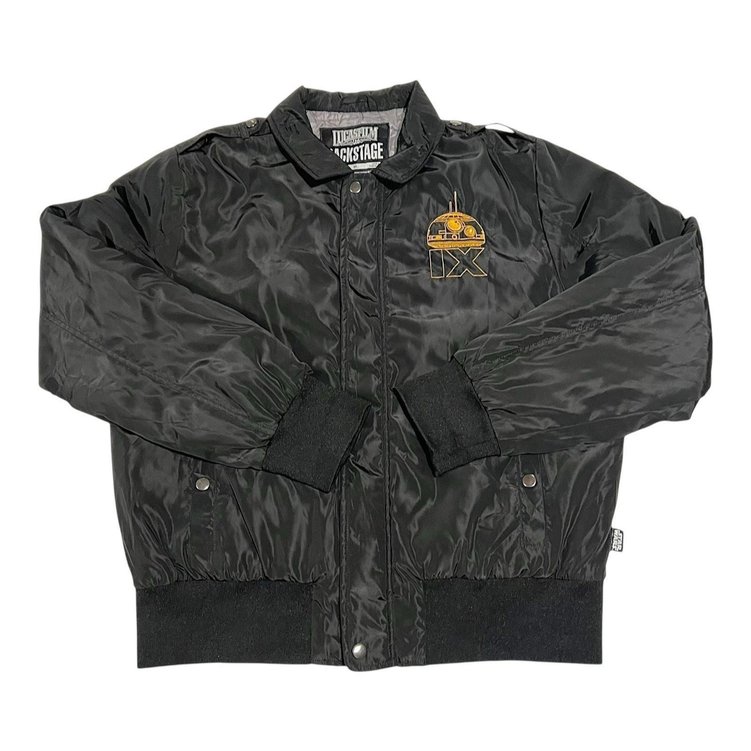 LucasFilm Backstage Star Wars IX Black Puffy Men's Size M  | D23 2019 Expo