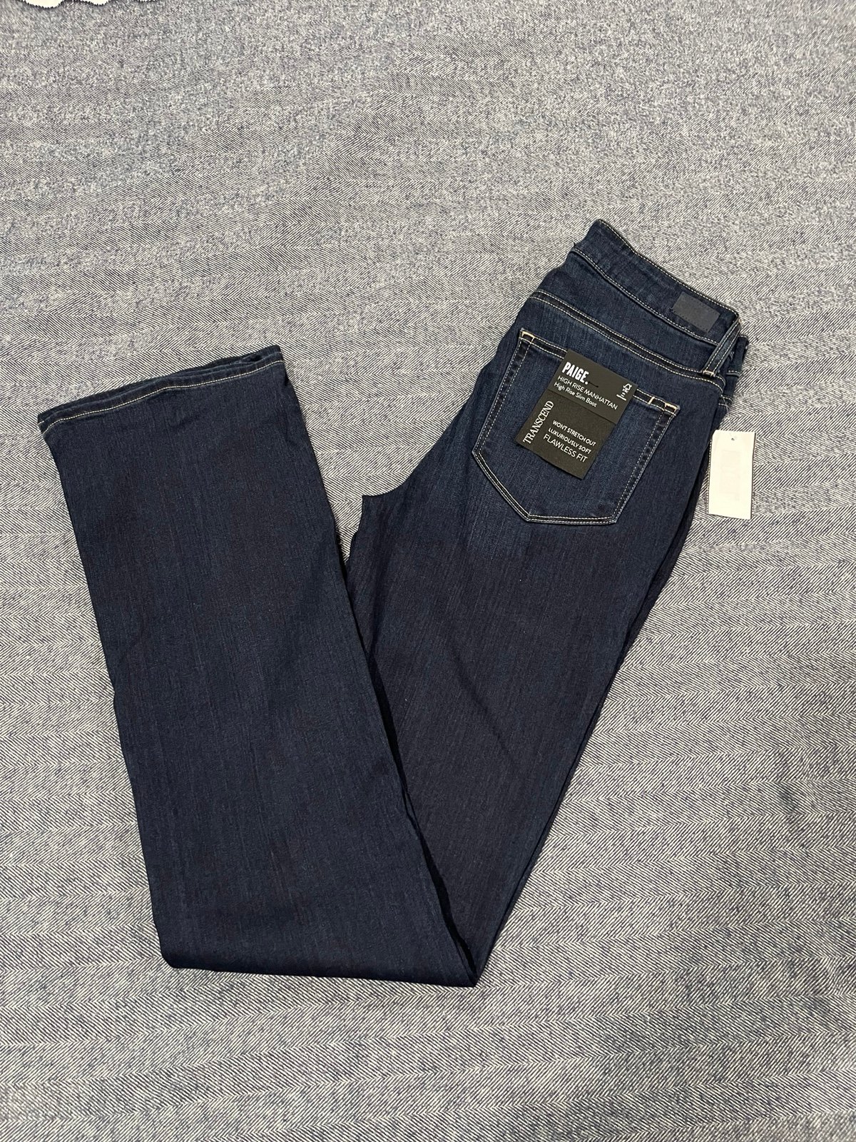 paige manhattan high rise bootcut jean | free shipping