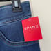 NWT, SPANX, Distressed Denim Legging Skinny Released Hem Ankle Jeans, Blue