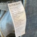 NWT, SPANX, Distressed Denim Legging Skinny Released Hem Ankle Jeans, Blue