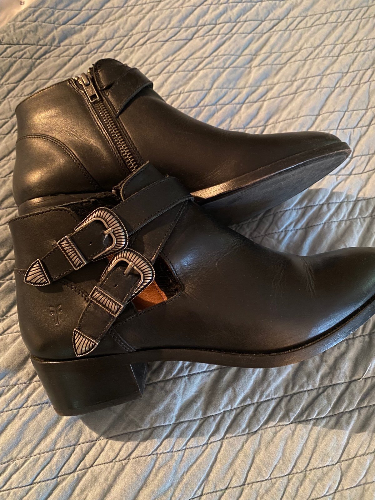 Frye Ray Western Shootie Ankle Boots