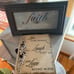 Spiritual/religious shower curtain bathroom set w/ the works!