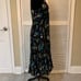 Free People Pages of Gold Maxi Dress Size XS. Floral Peasant Whimsical Romantic