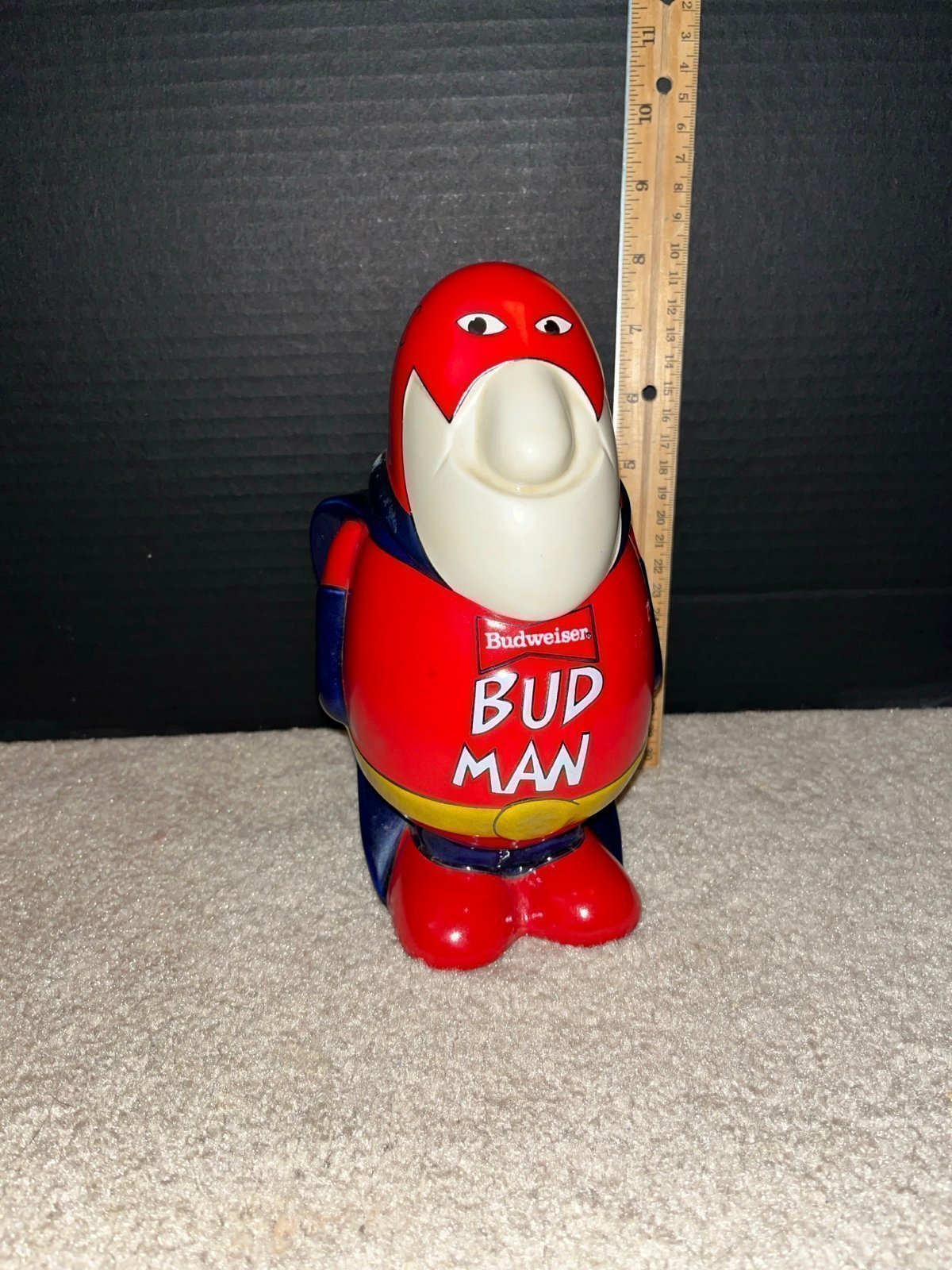Vintage Budweiser Beer Bud Man Ceremarte Stein