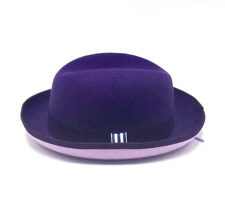 RDevine Men & Women's Felt Fedora Hat Purple/Lavender (Size 7) (Sample 1 of 1)