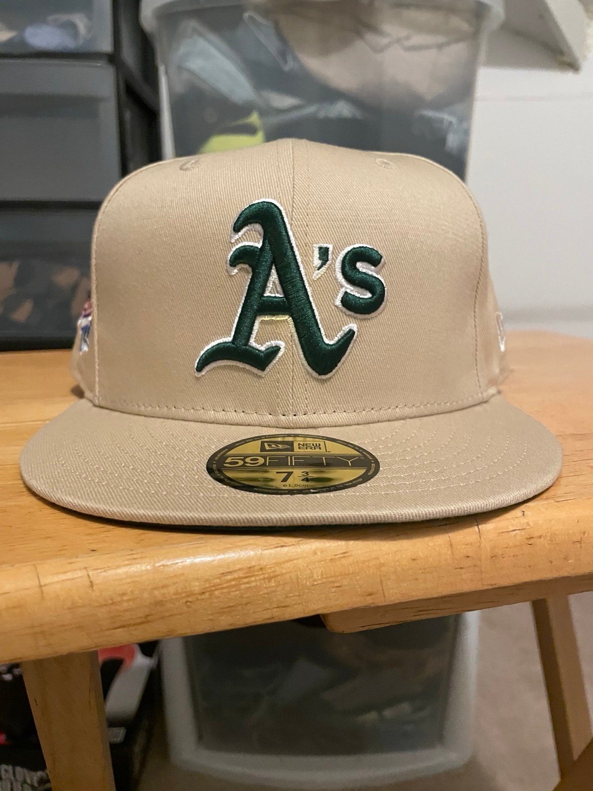 Oakland athletics fitted hat culture kings exclusive (nwt- 7 3/4th)