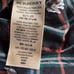 Burberry Checks All Over Logo Button Up Collar Shirt- Black, Women’s Size 8