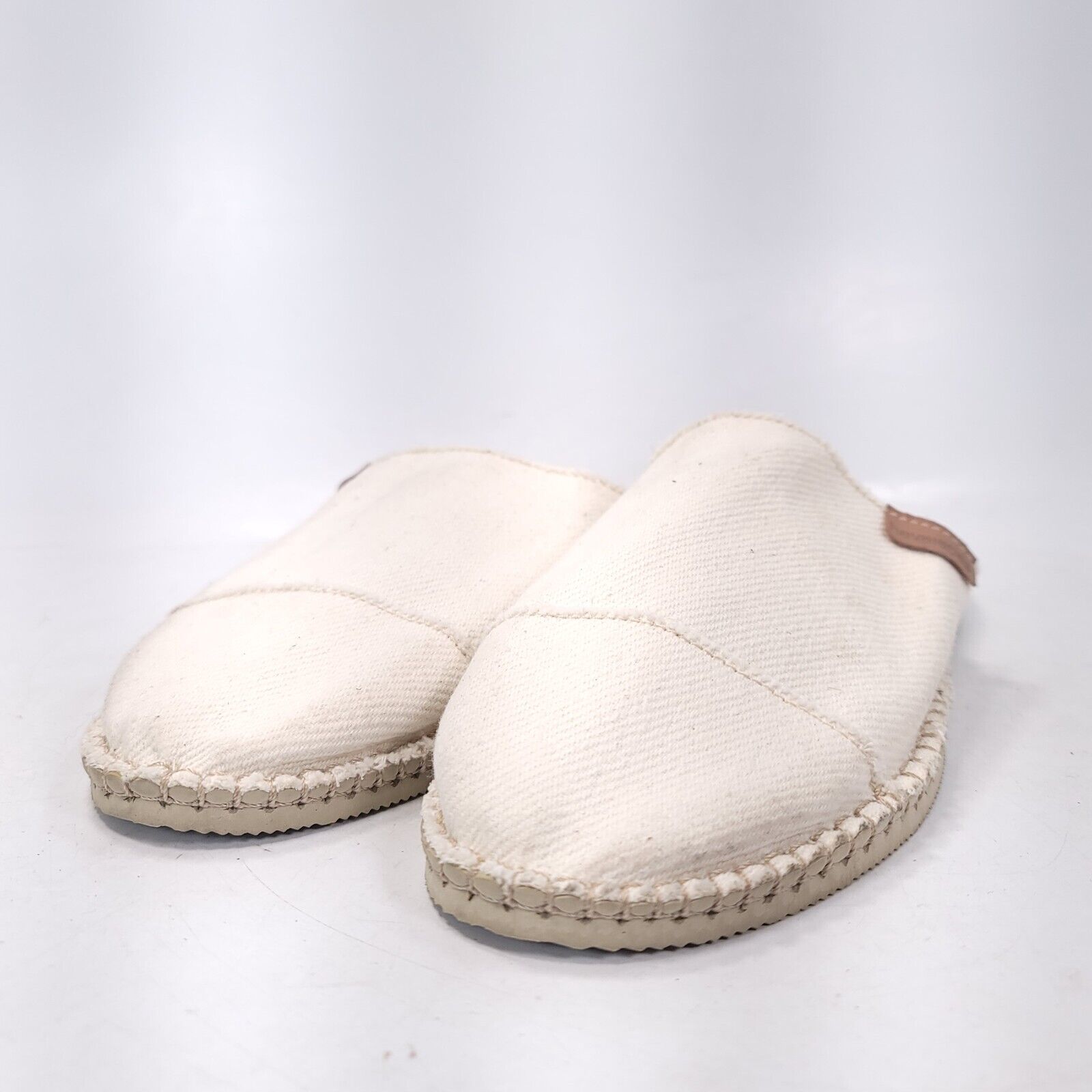 Havaianas Comfort Open Back Slip on Slippers Womens Size 9 White