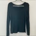 Eileen Fisher Stretch Jersey Knit Scoop Neck Long Sleeve Top