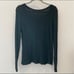 Eileen Fisher Stretch Jersey Knit Scoop Neck Long Sleeve Top