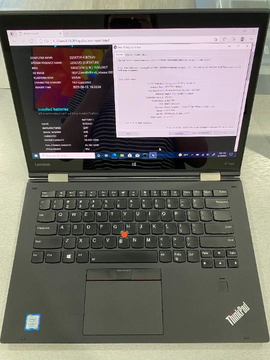 Lenovo X1 Yoga 2nd Gen Touch Screen Intel Core i7-7500U 2.70GHz 8GB RAM 256GB SS