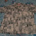 VTG RJC Hawaiian SS Shirt Made in USA Size XL Okra Green Cream Ukulele Tiki Surf