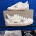 Size 5.5 -Authentic Super-Star White and Gold Leather Golden Goose Sneakers