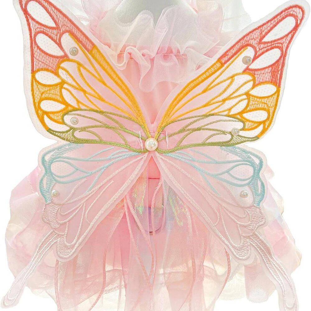 Adorable Butterfly Wings Dress for Pets