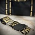 Versace Parfum Medusa Faux Leather Shopping Tote Shoulder Bag Black/Gold Key New