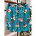 Vintage Polo Ralph Lauren Men's Blue Floral 90’s Hawaiian Swim Trunk Shorts M