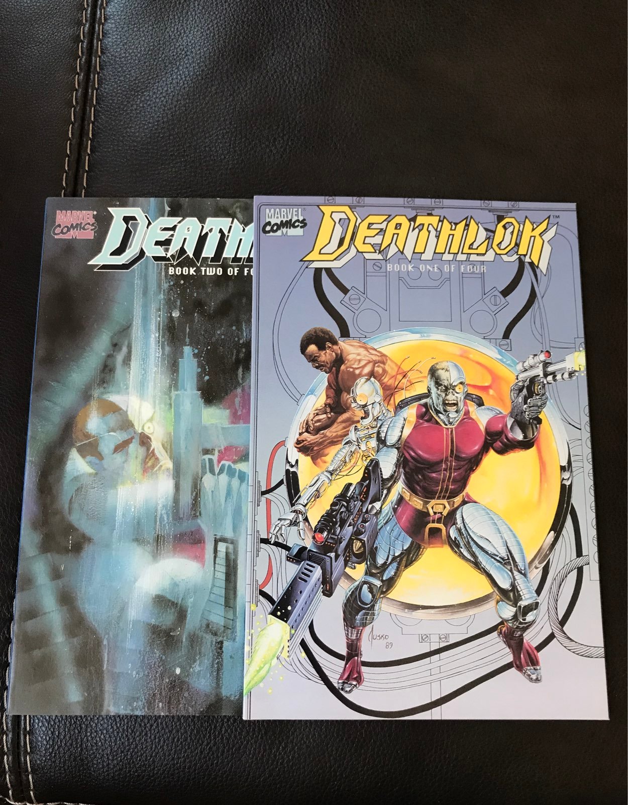 Deathlok vintage retro comic book lot