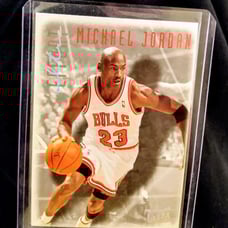 Michael Jordan 1996-97 Fleer Ultra Ultra Effort #143