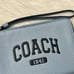 Coach Corner Zip Wristlet With Varsity
