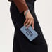 Coach Corner Zip Wristlet With Varsity