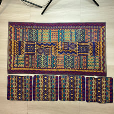 Vintage Cannon Royal Family Bath Towel 25X47 And 4 Hand Towels 11.5x11.5 Lot NEW
