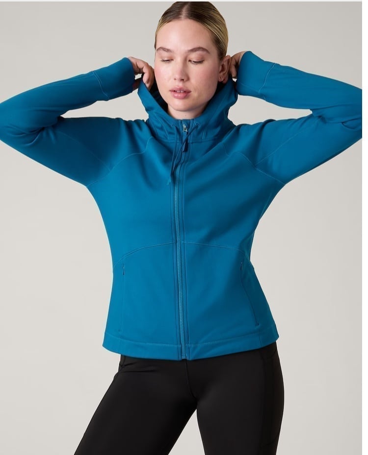 NWT Athleta Unstoppable full zip jacket (XS)