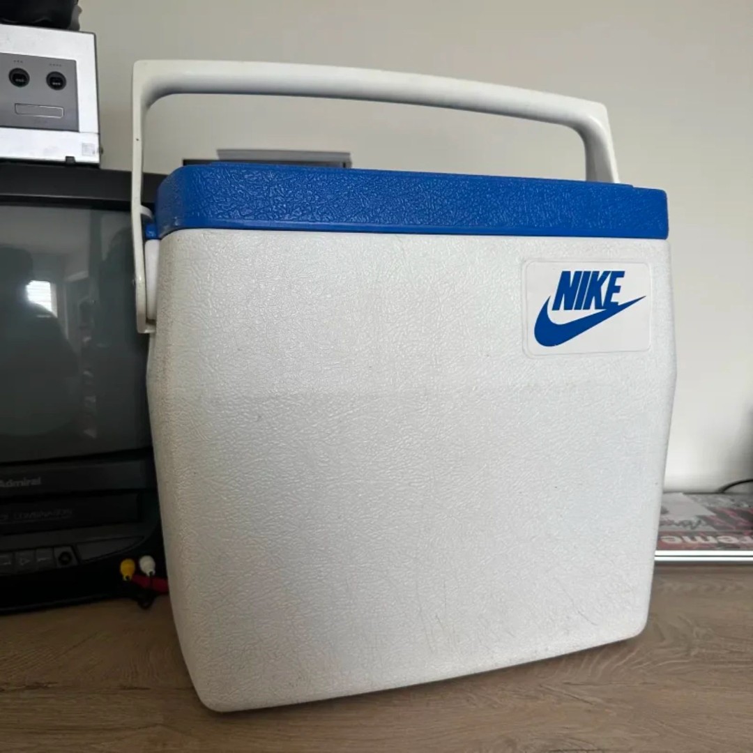 Vintage 80s Nike Employee Coleman Cooler