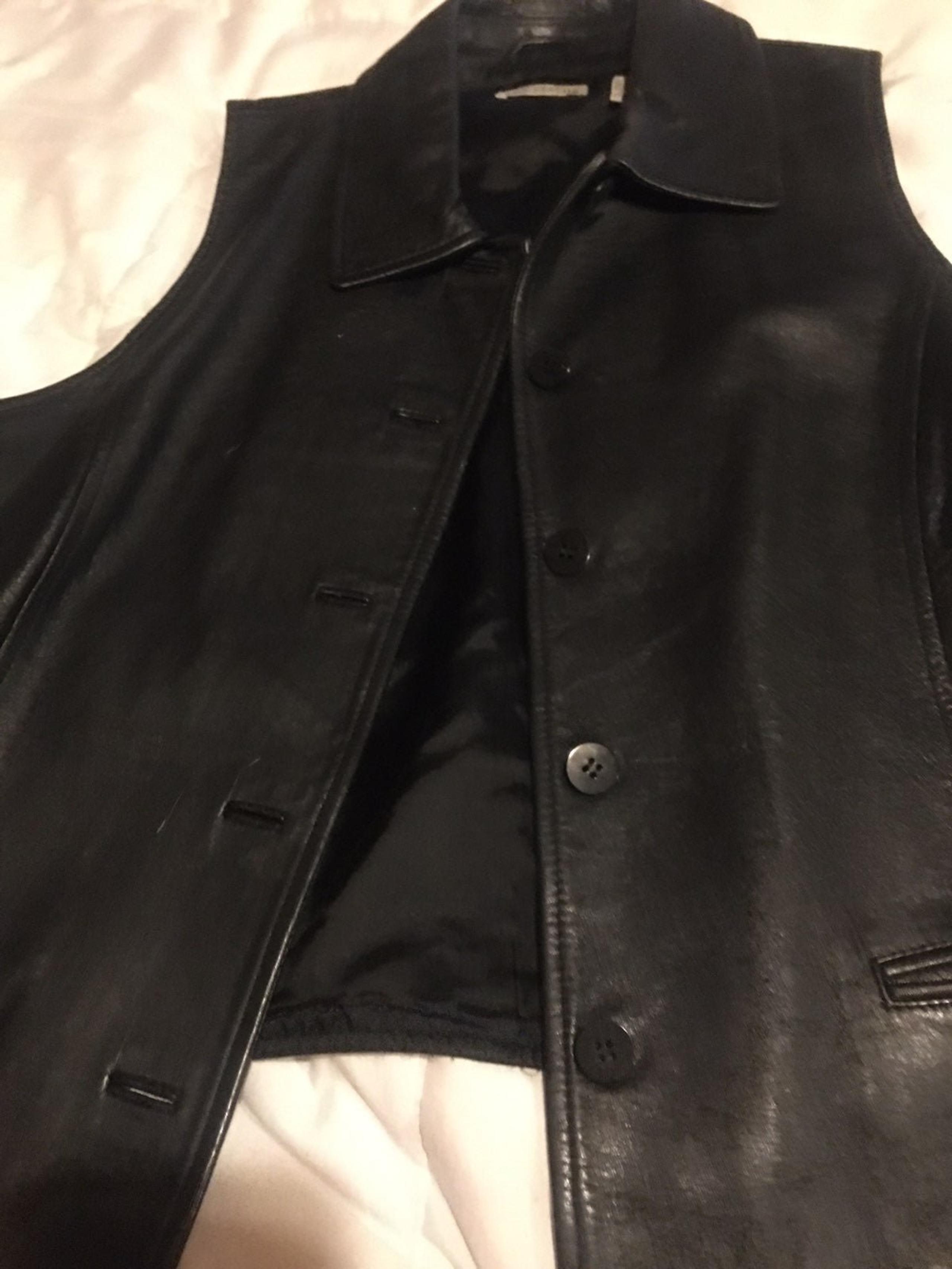 Ann Taylor Leather Vest