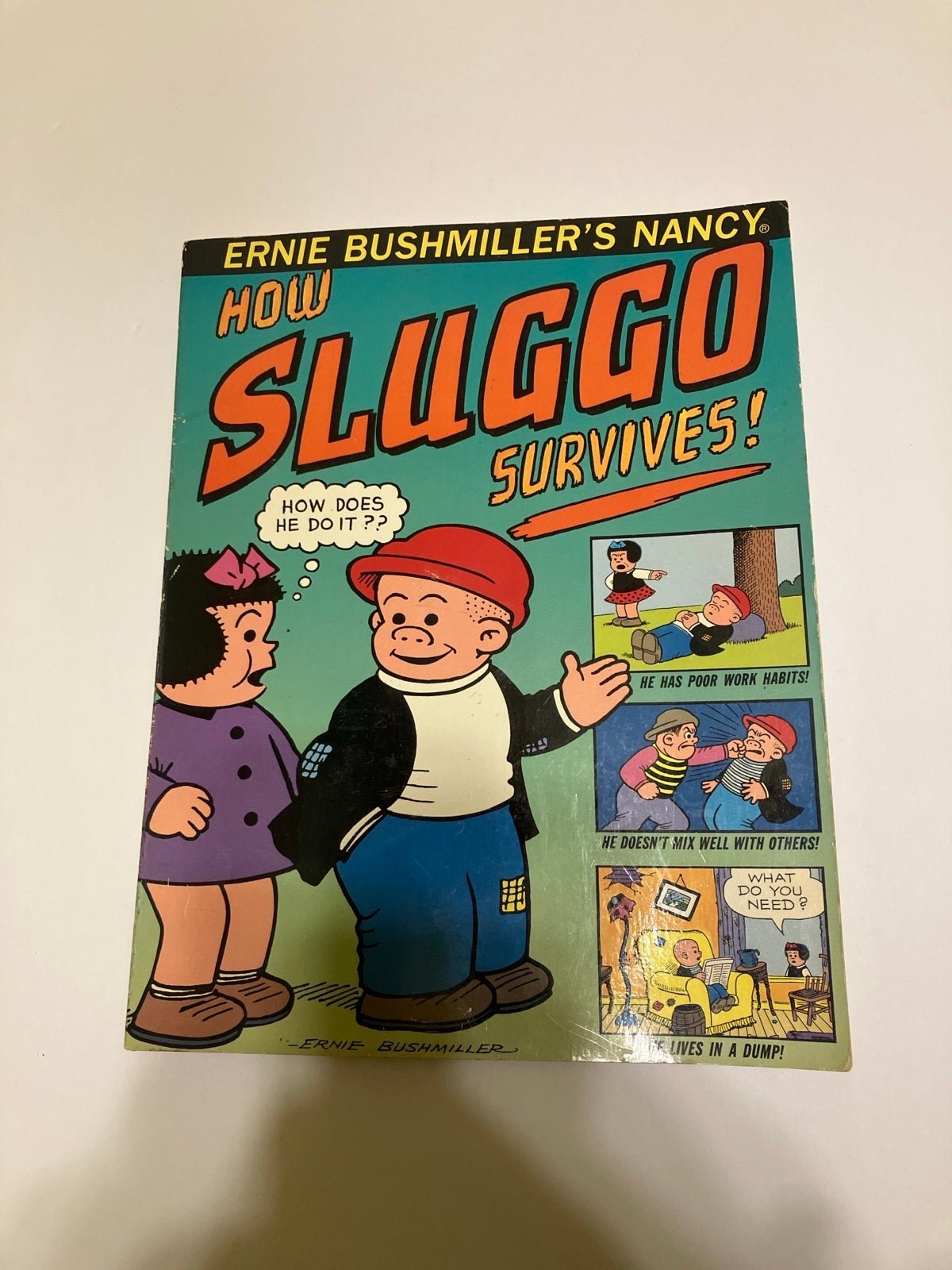 How sluggo survives Ernie Bush Miller Nancy 1989