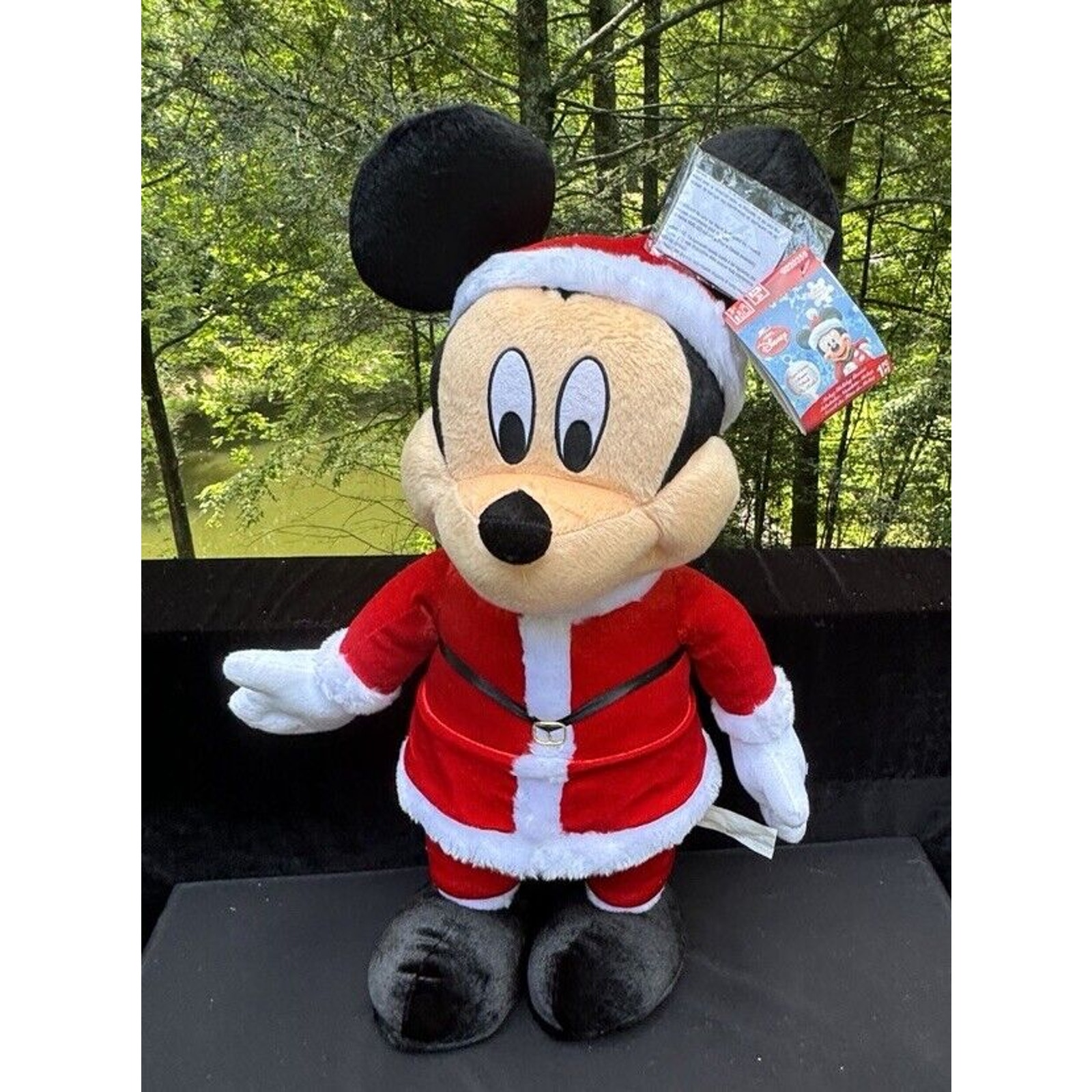 Vtg Disney World Christmas Santa Claus Mickey Mouse 26 Door