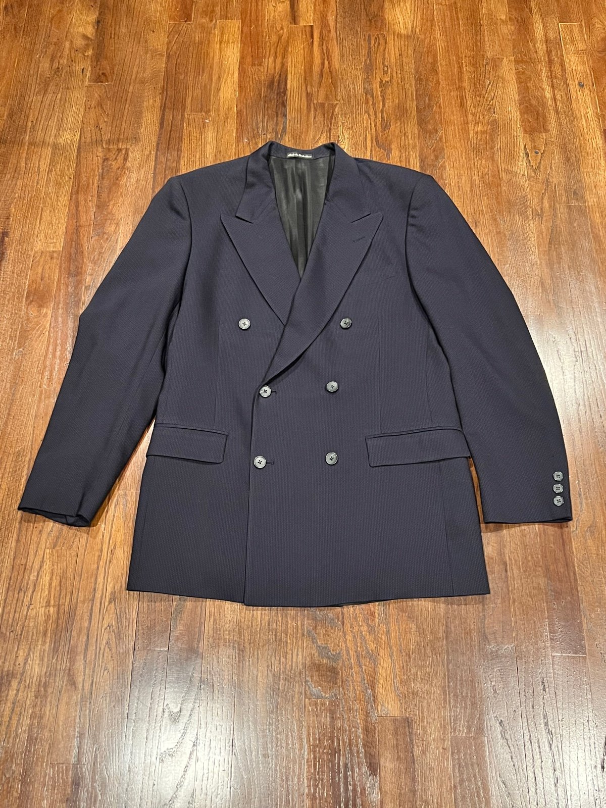 Pierre Cardin Paris Navy Blue Double Breasted Men’s Blazer