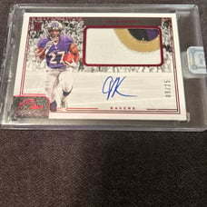 J. K. Dobbins Rookie Auto Patch /25