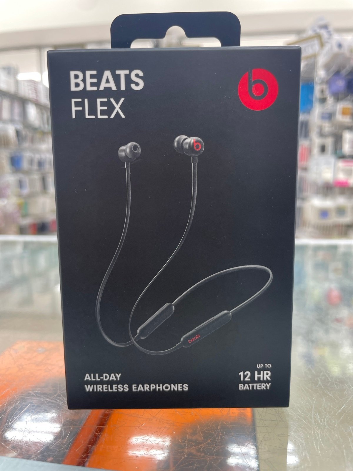 Beats Flex wireless earphones 12 hrs battery (new)