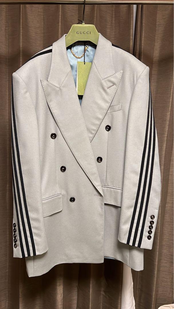 GUCCI adidas Double-Breasted Tailored Jacket