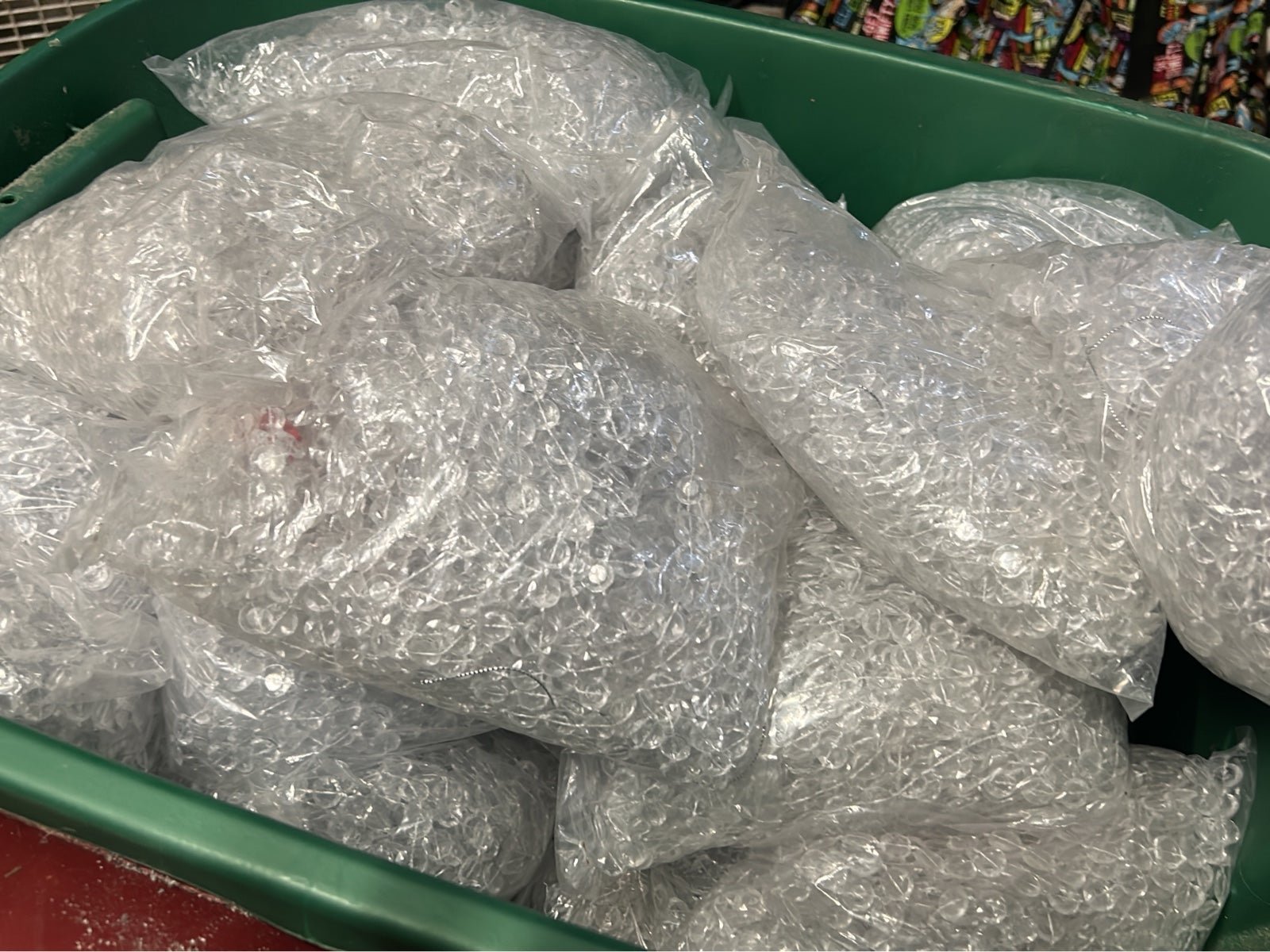 Wholesale bulk(30) 99FT acrylic crystal garland strands