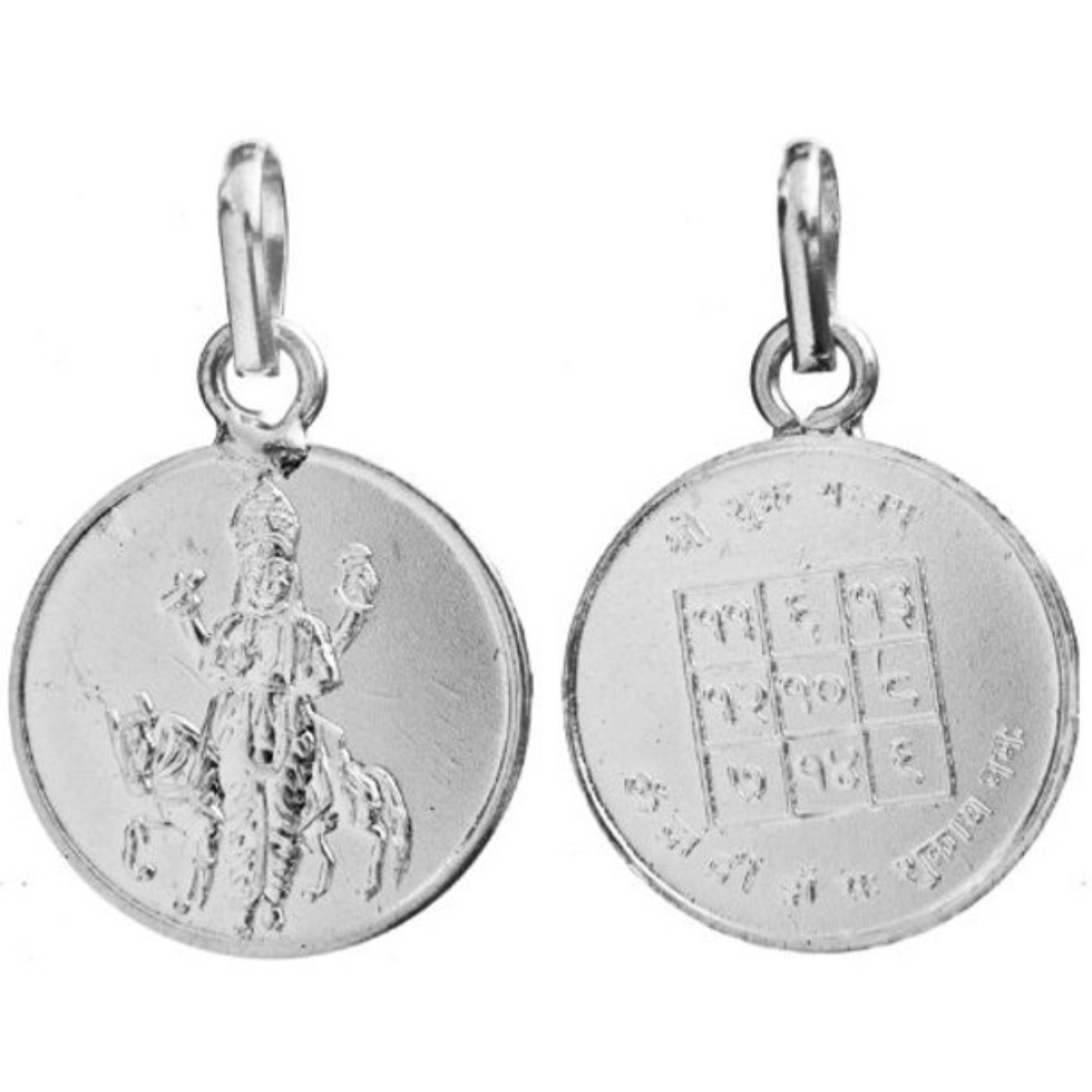 Shukra (Venus) Pendant with His Yantra on the Reverse - Navagraha (The Nine Plan