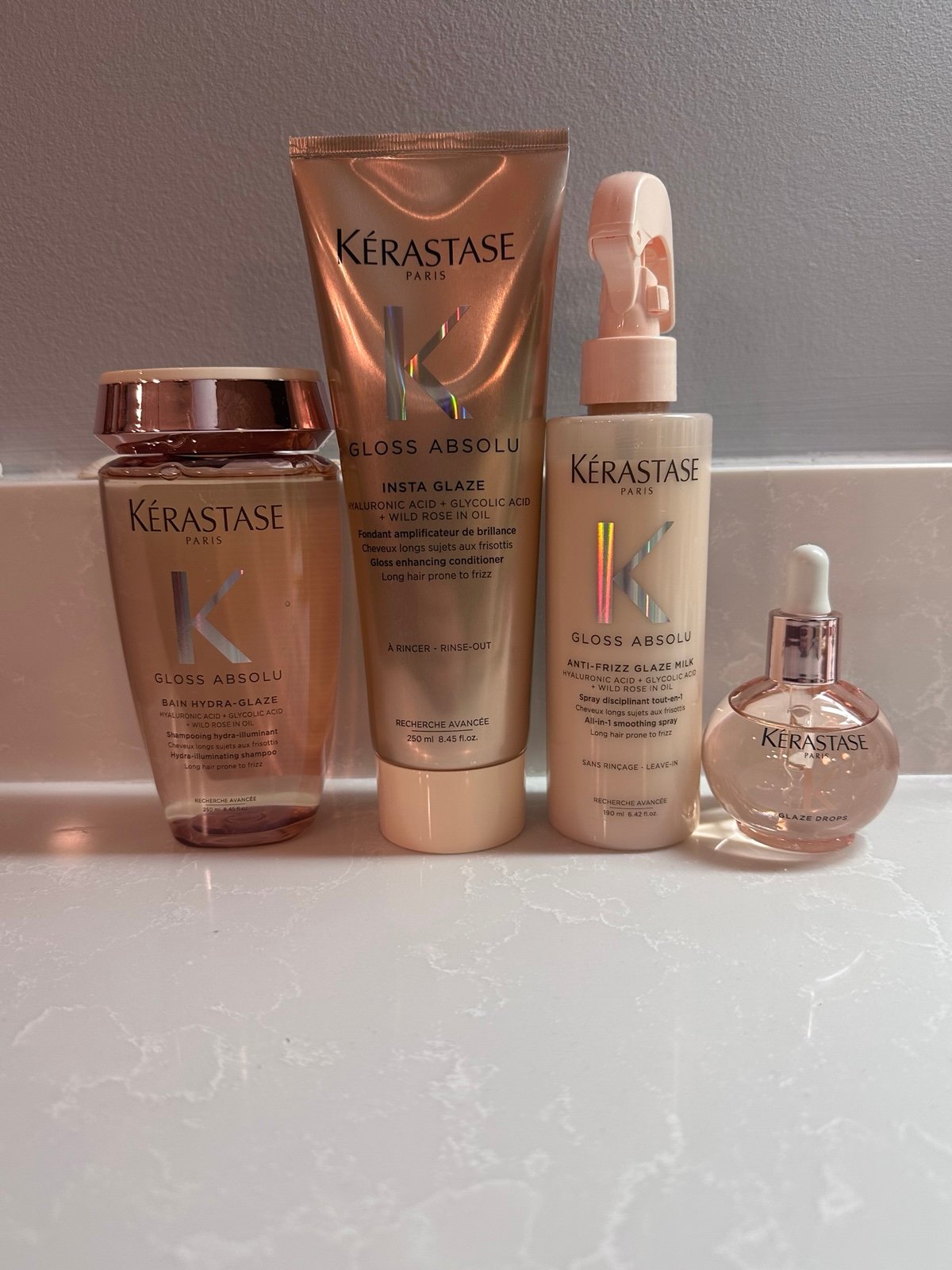 NEW From Kérastase! Kérastase Gloss Absolu Line Bundle Retails 180