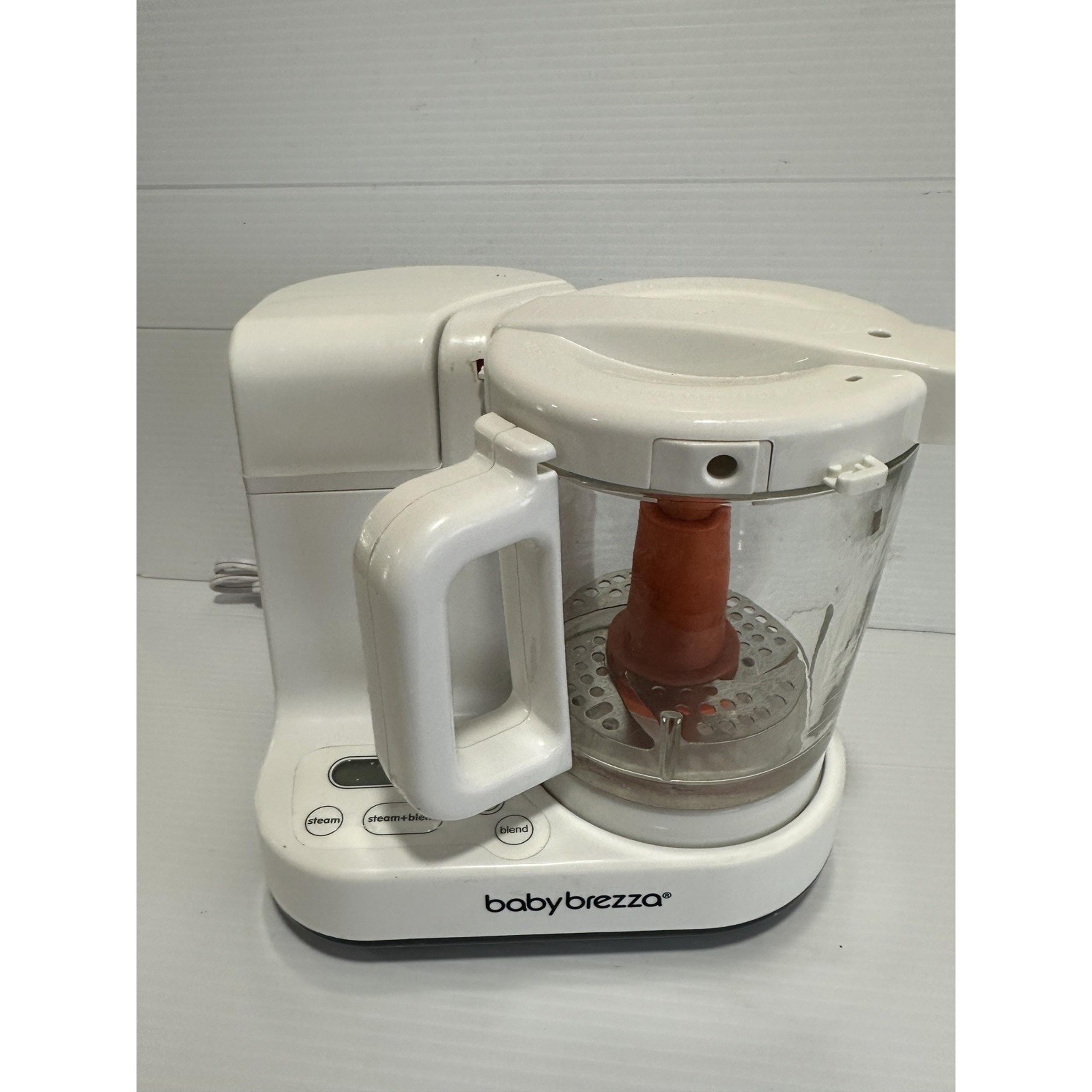 Food Maker One Step Glass Blender & Steamer White - Baby Brezza