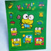 Sanrio vintage rare kerokerokeroppi keroppi doll stickers stationery vtg new