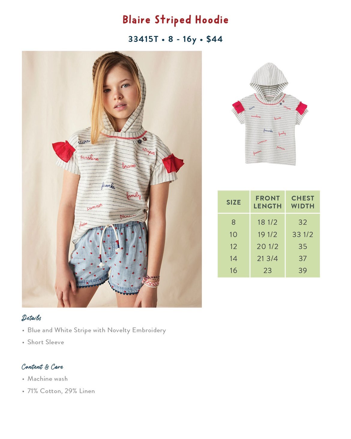 Matilda Jane Girls Top