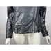 H&M Coated Biker Jacket Women XS NWT Faux leather Moto Full Zip Lined Pockets