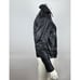 H&M Coated Biker Jacket Women XS NWT Faux leather Moto Full Zip Lined Pockets