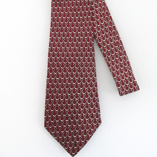 Hermes Vintage Men's Silk Tie