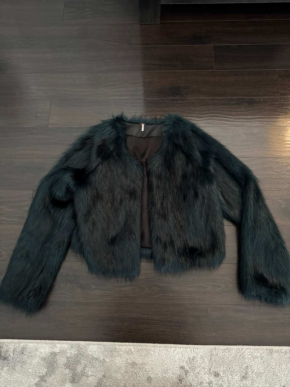 Free People Faux Fur Jacket
