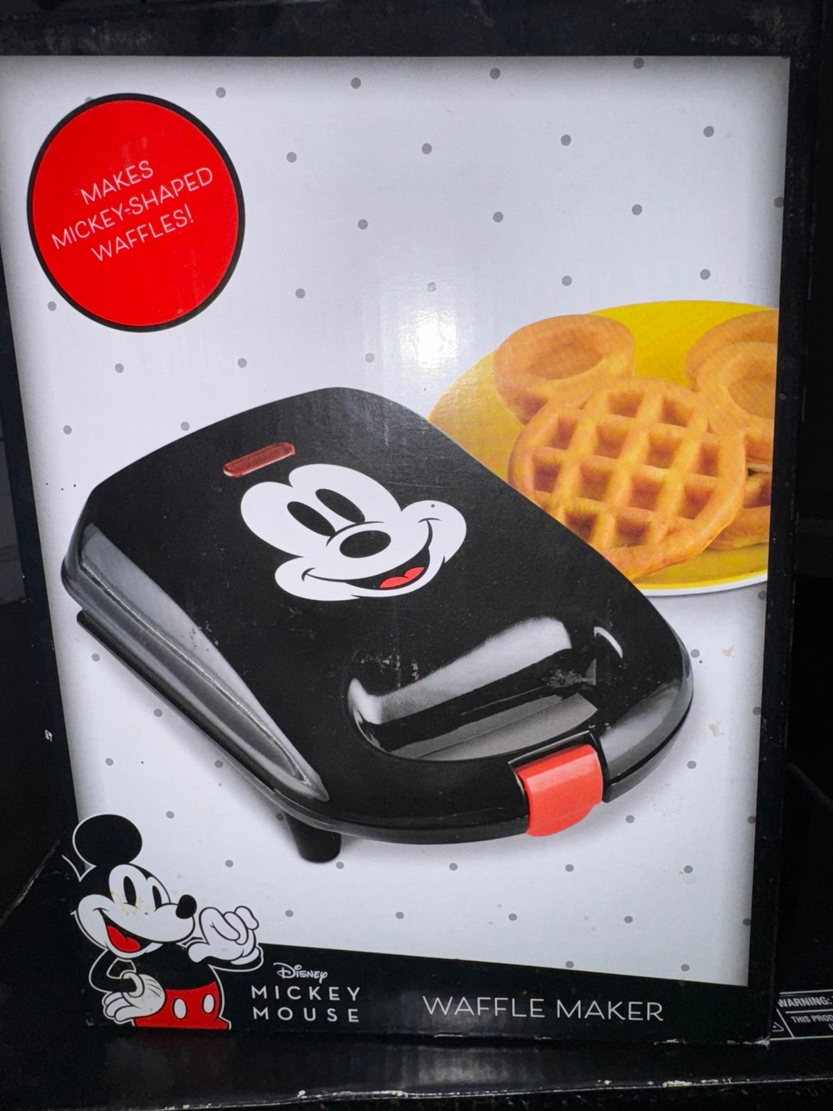 Mickey Mouse Waffle and Toaster Maker