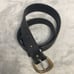 Galco Size 40 Dark Brown SB5 Leather Belt For Holster Made is the USA Distressed