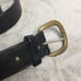 Galco Size 40 Dark Brown SB5 Leather Belt For Holster Made is the USA Distressed